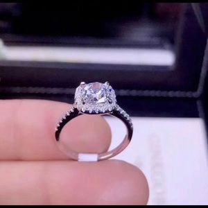 moissanite ring